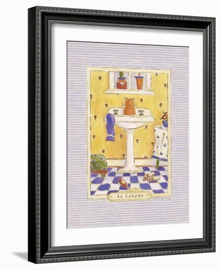 Kitty Lavabo-Sudi Mccollum-Framed Art Print