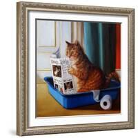Kitty Throne-Lucia Heffernan-Framed Art Print