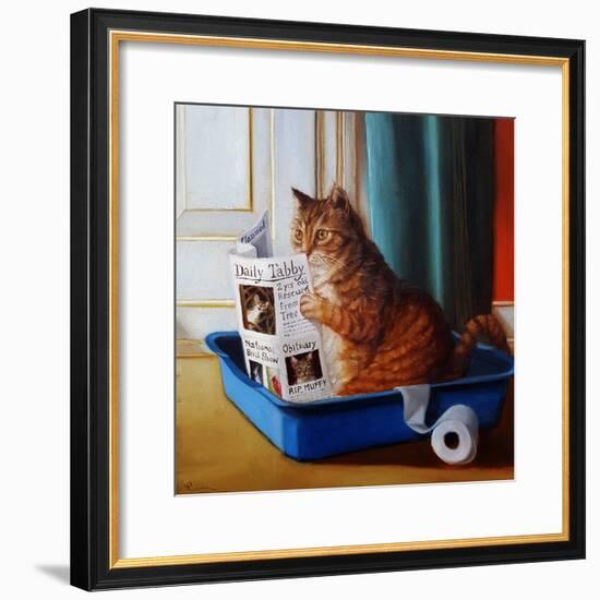 Kitty Throne-Lucia Heffernan-Framed Art Print