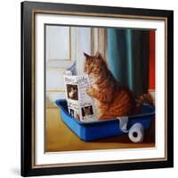 Kitty Throne-Lucia Heffernan-Framed Art Print