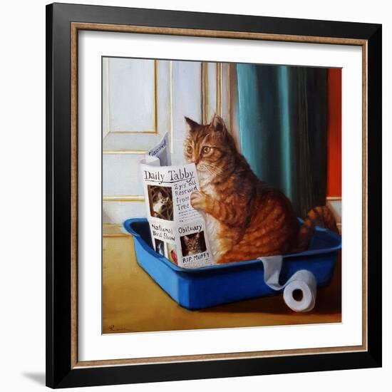 Kitty Throne-Lucia Heffernan-Framed Art Print