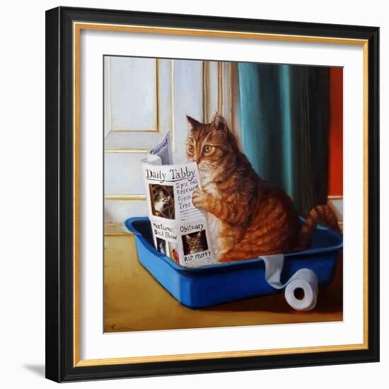 Kitty Throne-Lucia Heffernan-Framed Art Print