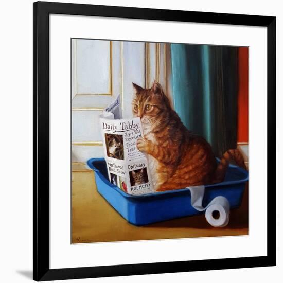 Kitty Throne-Lucia Heffernan-Framed Art Print