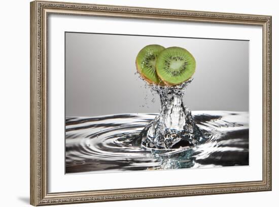 Kiwi FreshSplash-Steve Gadomski-Framed Photographic Print