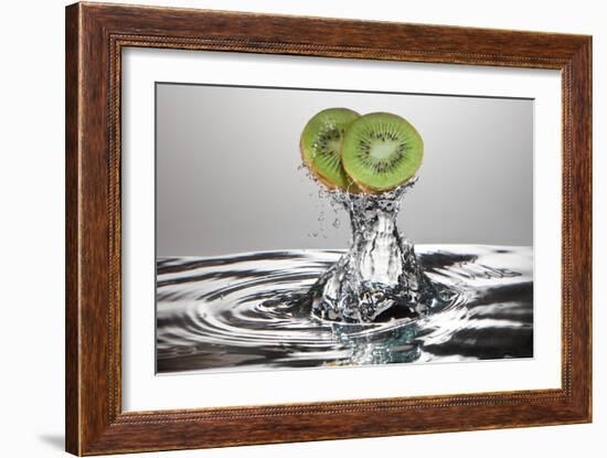 Kiwi FreshSplash-Steve Gadomski-Framed Photographic Print