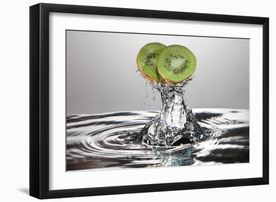 Kiwi FreshSplash-Steve Gadomski-Framed Photographic Print