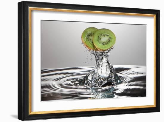 Kiwi FreshSplash-Steve Gadomski-Framed Photographic Print