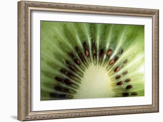 Kiwi Slice-Vaughan Fleming-Framed Photographic Print