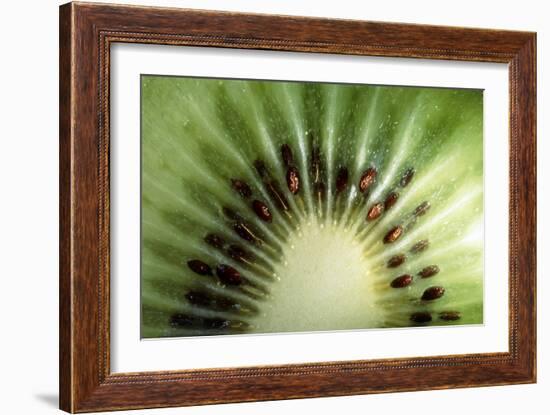 Kiwi Slice-Vaughan Fleming-Framed Photographic Print