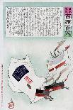 Sino-Japanese War, 1895-Kiyochika Kobayashi-Framed Giclee Print