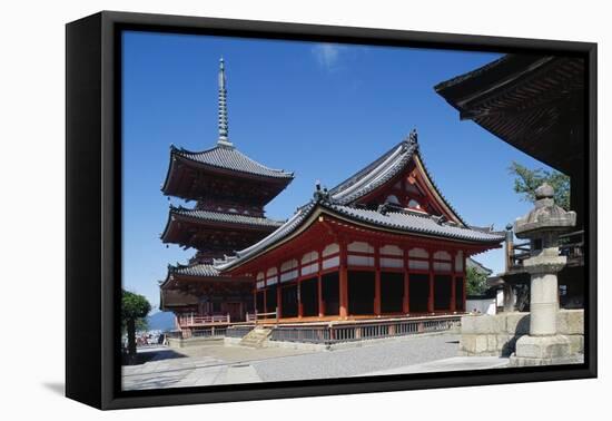 Kiyomizu-Dera Temple (Temple of Pure Water)-null-Framed Premier Image Canvas