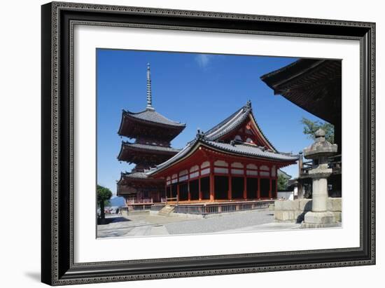 Kiyomizu-Dera Temple (Temple of Pure Water)-null-Framed Giclee Print