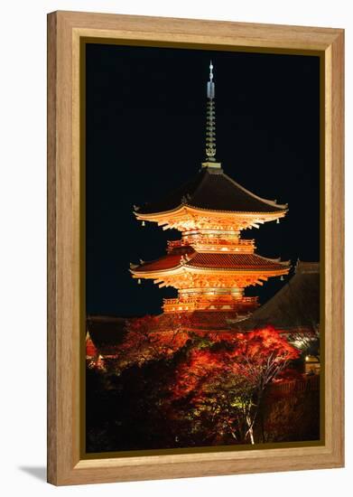 Kiyomizu-Dera Temple-Gavin Hellier-Framed Premier Image Canvas