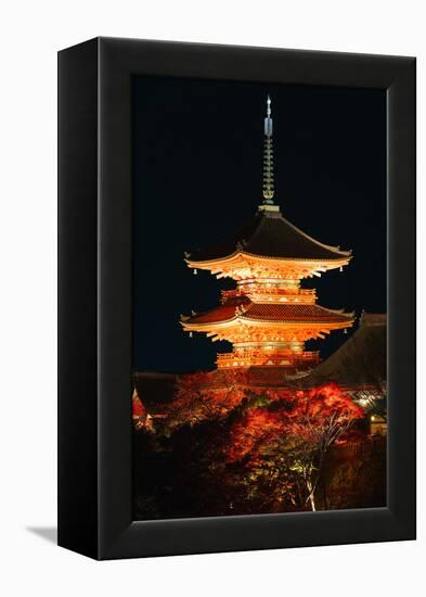 Kiyomizu-Dera Temple-Gavin Hellier-Framed Premier Image Canvas