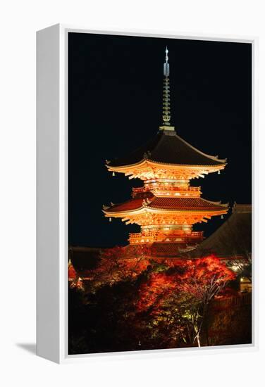 Kiyomizu-Dera Temple-Gavin Hellier-Framed Premier Image Canvas