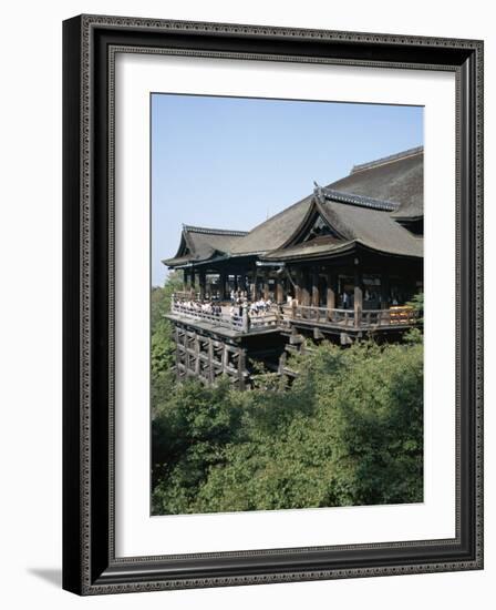 Kiyomizu Temple (Kiyomizu-Dera), Kyoto, Honshu, Japan-null-Framed Photographic Print