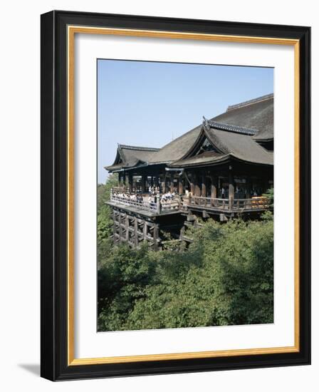 Kiyomizu Temple (Kiyomizu-Dera), Kyoto, Honshu, Japan-null-Framed Photographic Print