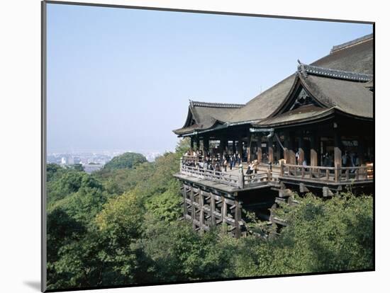 Kiyomizu Temple (Kiyomizu-Dera), Kyoto, Honshu, Japan-null-Mounted Photographic Print