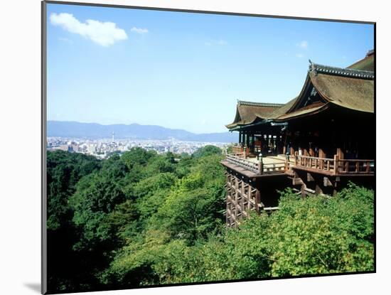 Kiyomizu Temple (Kiyomizudera), One of the Most Famous Tourist Spots in Kyoto, Japan-null-Mounted Photographic Print