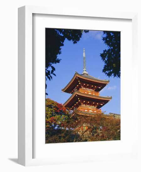 Kiyomizu Temple, Kyoto, Japan-Charles Bowman-Framed Photographic Print