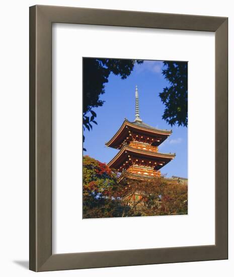 Kiyomizu Temple, Kyoto, Japan-Charles Bowman-Framed Photographic Print
