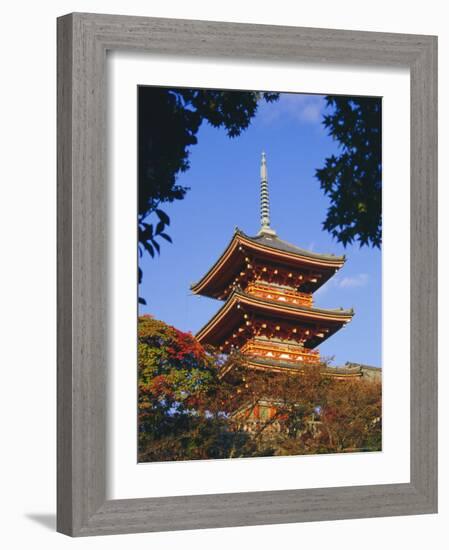 Kiyomizu Temple, Kyoto, Japan-Charles Bowman-Framed Photographic Print