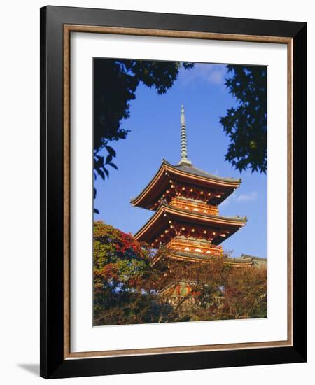 Kiyomizu Temple, Kyoto, Japan-Charles Bowman-Framed Photographic Print