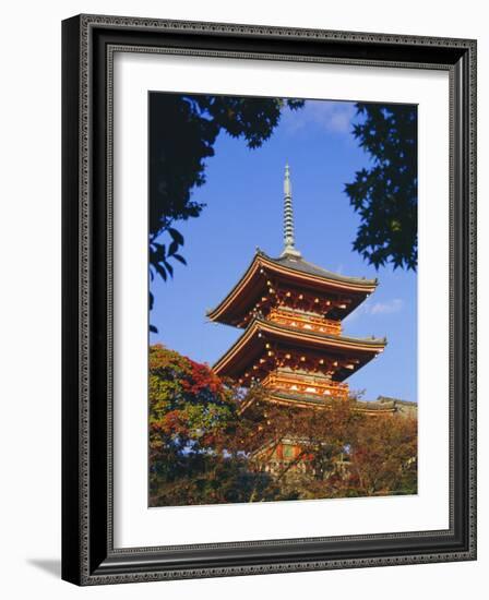 Kiyomizu Temple, Kyoto, Japan-Charles Bowman-Framed Photographic Print