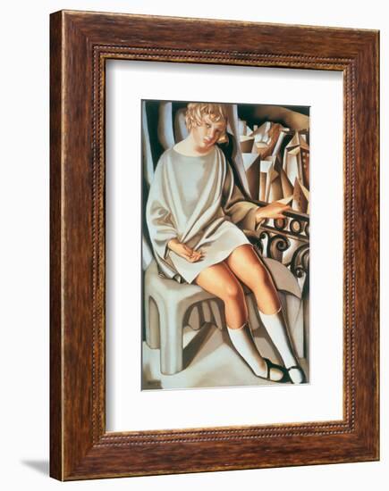 Kizette au Balcon-Tamara de Lempicka-Framed Premium Giclee Print