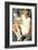 Kizette en Rose-Tamara de Lempicka-Framed Premium Giclee Print