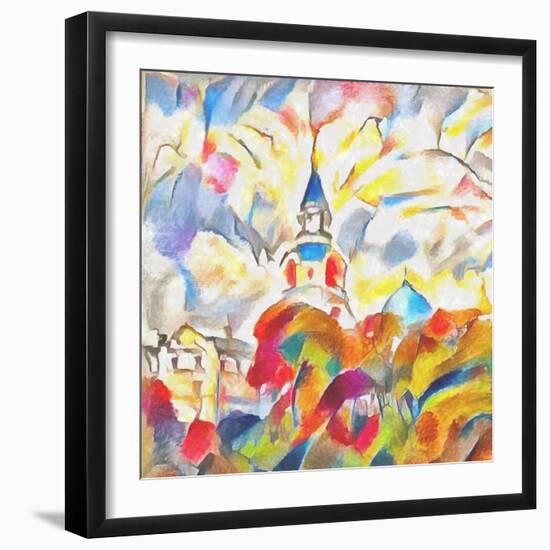 Kizhi ,2017-Alex Caminker-Framed Giclee Print