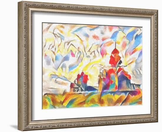 Kizhi ,2017-Alex Caminker-Framed Giclee Print