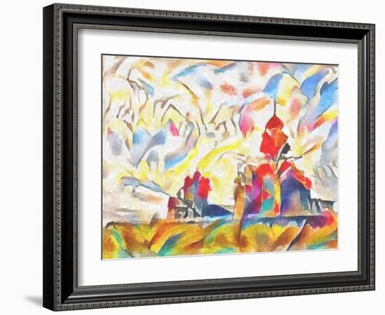 Kizhi ,2017-Alex Caminker-Framed Giclee Print