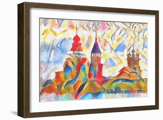 Kizhi ,2017-Alex Caminker-Framed Giclee Print