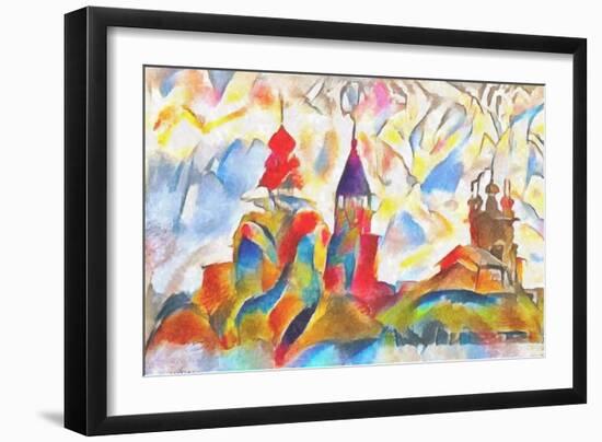 Kizhi ,2017-Alex Caminker-Framed Giclee Print