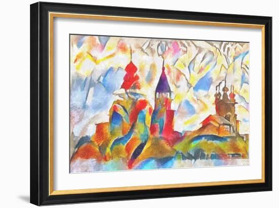 Kizhi ,2017-Alex Caminker-Framed Giclee Print