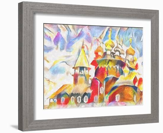 Kizhi ,2017-Alex Caminker-Framed Giclee Print