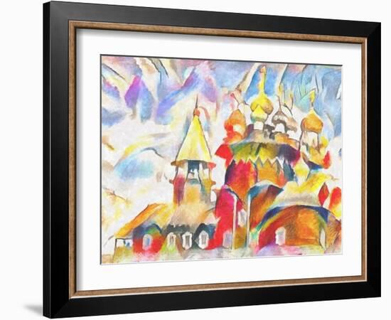 Kizhi ,2017-Alex Caminker-Framed Giclee Print