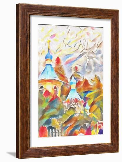 Kizhi ,2017-Alex Caminker-Framed Giclee Print