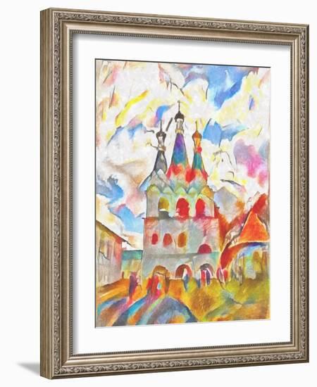 Kizhi ,2017-Alex Caminker-Framed Giclee Print