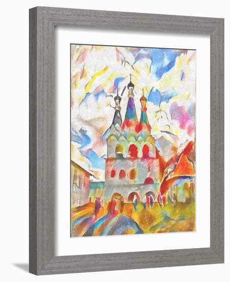 Kizhi ,2017-Alex Caminker-Framed Giclee Print