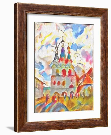 Kizhi ,2017-Alex Caminker-Framed Giclee Print