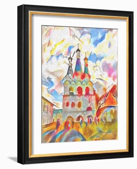 Kizhi ,2017-Alex Caminker-Framed Giclee Print