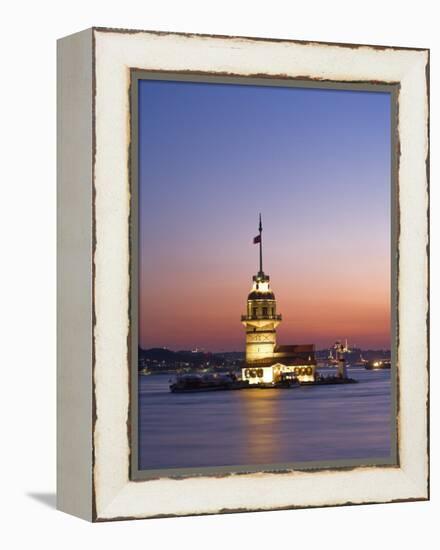 Kizkulesi, Istanbul, Turkey-Michele Falzone-Framed Premier Image Canvas