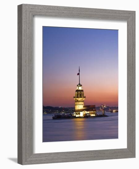 Kizkulesi, Istanbul, Turkey-Michele Falzone-Framed Photographic Print
