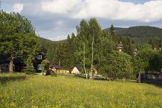 Liberec, town view with the 'Jeschken' (mountain)-Klaus-Gerhard Dumrath-Mounted Photographic Print