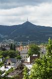 Liberec, town view with the 'Jeschken' (mountain)-Klaus-Gerhard Dumrath-Laminated Photographic Print