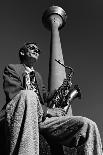 Frank M., Saxophonist-Klaus Ratzer-Framed Photographic Print