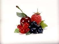 Cherry and Fresh Berries-Klaus Stemmler-Mounted Photographic Print