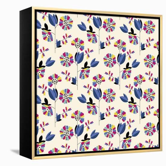 Klee's Garden-null-Framed Premier Image Canvas